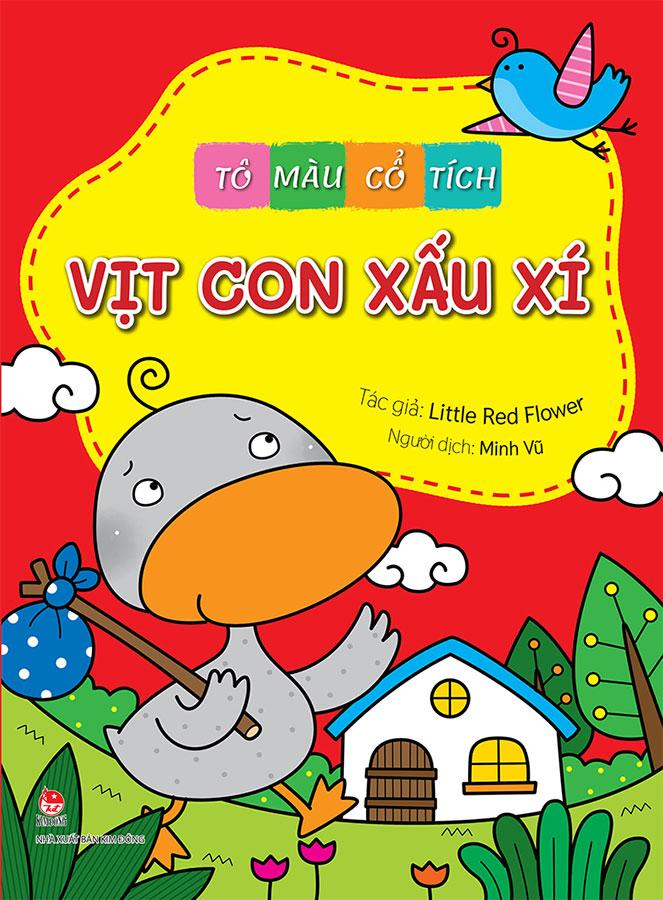 Sách Tô Màu Cổ Tích - Vịt Con Xấu Xí