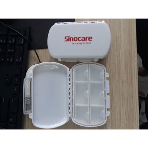 Hộp chia thuốc 6 ngăn tiện lợi Sinocare