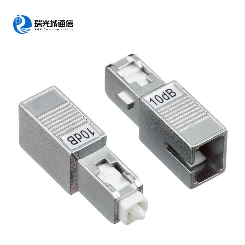 Bộ chuyển đổi âm dương SC / APC tốt nhất 0-30dB sợi quang nam và nữ bộ suy hao cố định mặt bích bộ chuyển đổi bộ ghép nối sợi quang