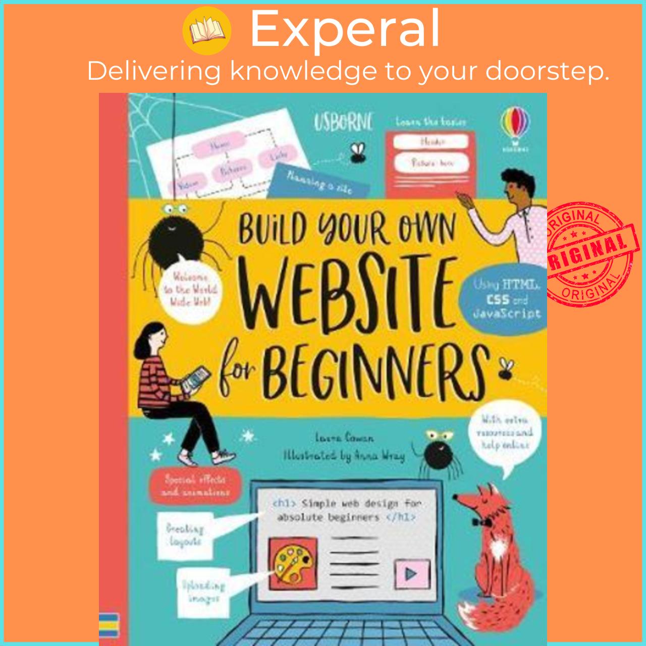 Sách - Build Your Own Website for Beginners by Laura Cowan Anna Wray
