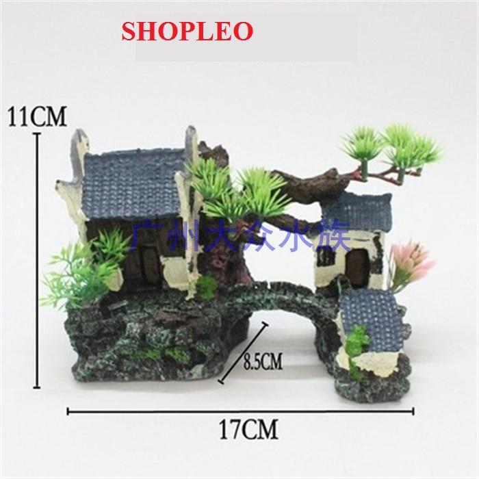 NHÀ CỔ GIANG NAM - MÔ HÌNH TRANG TRÍ THỦY SINH