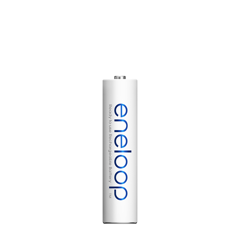 Pin sạc dự phòng NiMH Panasonic eneloop tiêu chuẩn AAA 800mAh - BK-4MCCE2BT2 - Hàng chính hãng