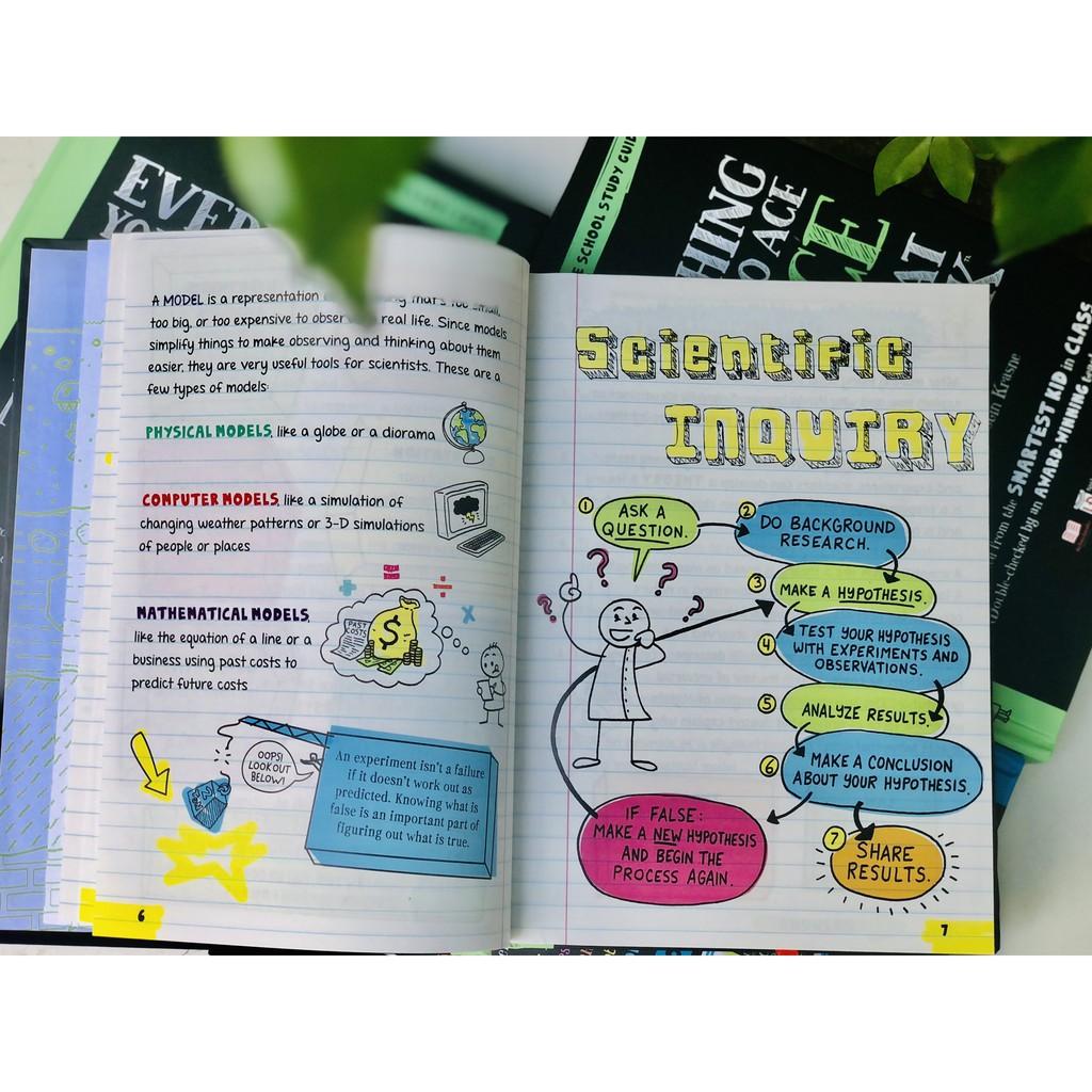 Sách Everything You Need To Ace Science - Sổ Tay Khoa Học - Bản tiếng anh