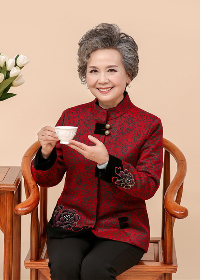 Áo Khoác Dạ Người Già, Người Lớn Tuổi NGD07
