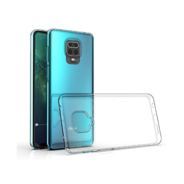 Ốp lưng dẻo silicone trong suốt dành cho Xiaomi Redmi Note 9S