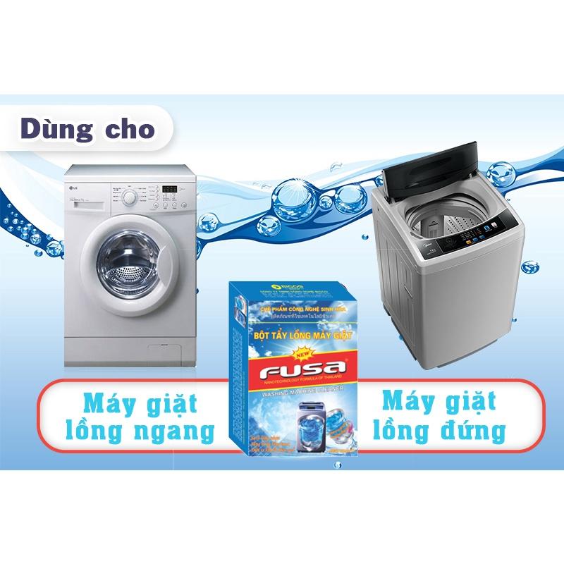 Bột tẩy lồng mấy giặt FUSA 2 gói chính hãng công nghệ Thái Lan