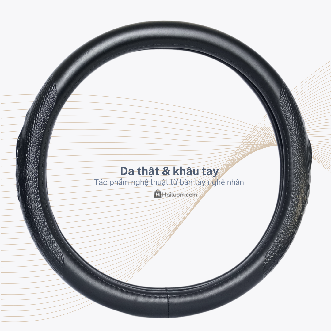 Bọc Vô Lăng ô tô BMW M4 | Da Thật Khâu Tay Cao Cấp - Mã BLAGO