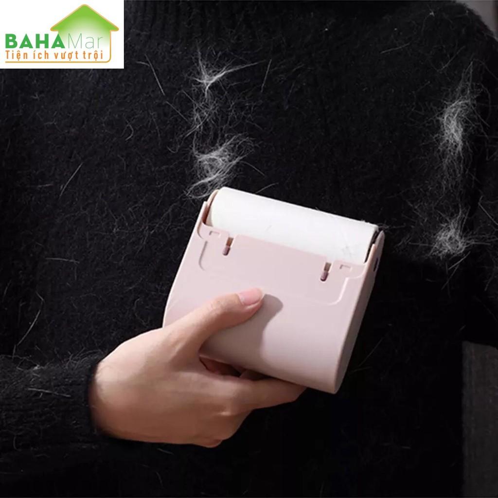 CON LĂN DÍNH LÀM SẠCH BỤI, LÔNG, BÔNG, MẢNH VỤN TRÊN CÁC BỀ MẶT LEN, DẠ, NỈ... "BAHAMAR" thuận tiện xử lý các vụn bông,