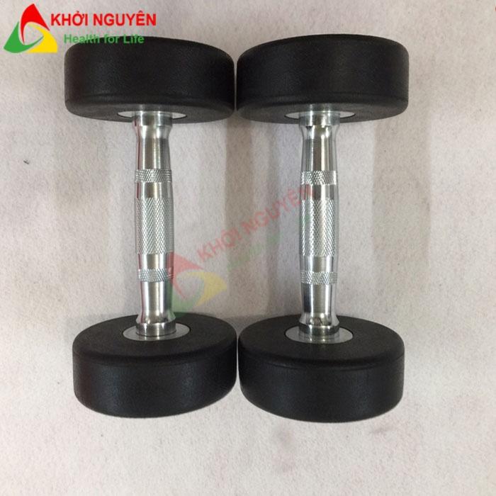 Tạ tay bọc cao su Goldnova loại 7.5kg quả