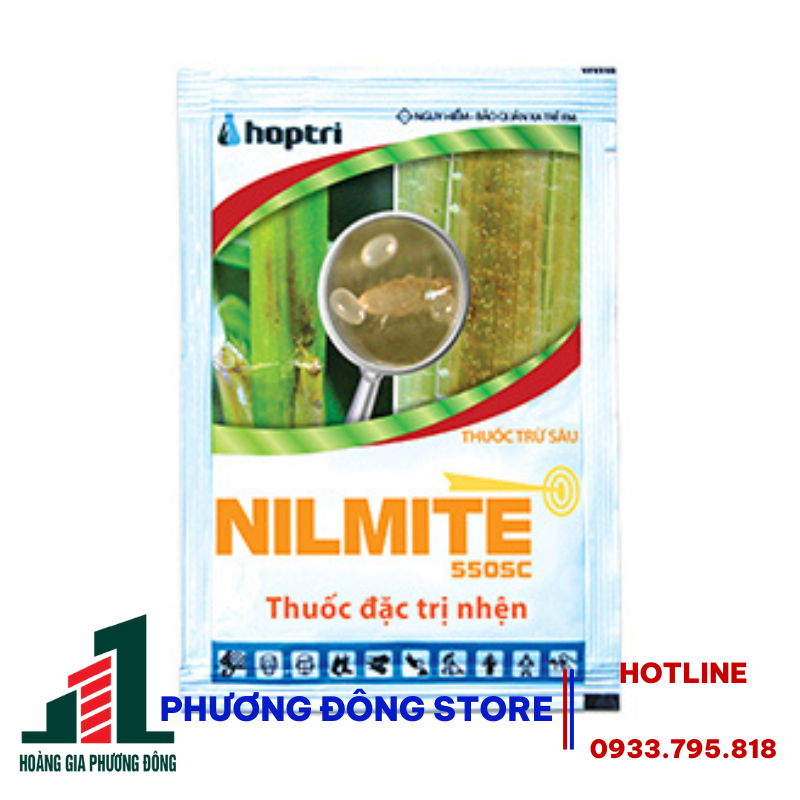 Thuốc diệt nhện kháng thuốc NILMITE 550SC - gói 10ml, chai 100ml