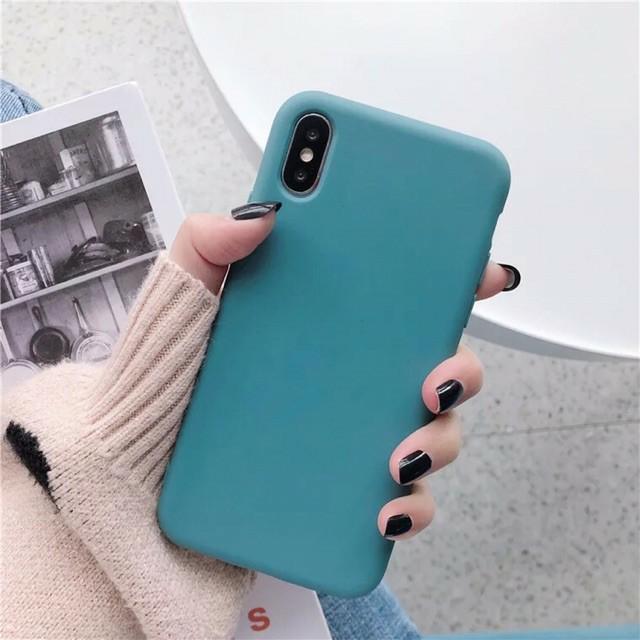 Ốp lưng silicon dẻo màu - Ốp lưng dẻo chống bẩn dành cho iphone