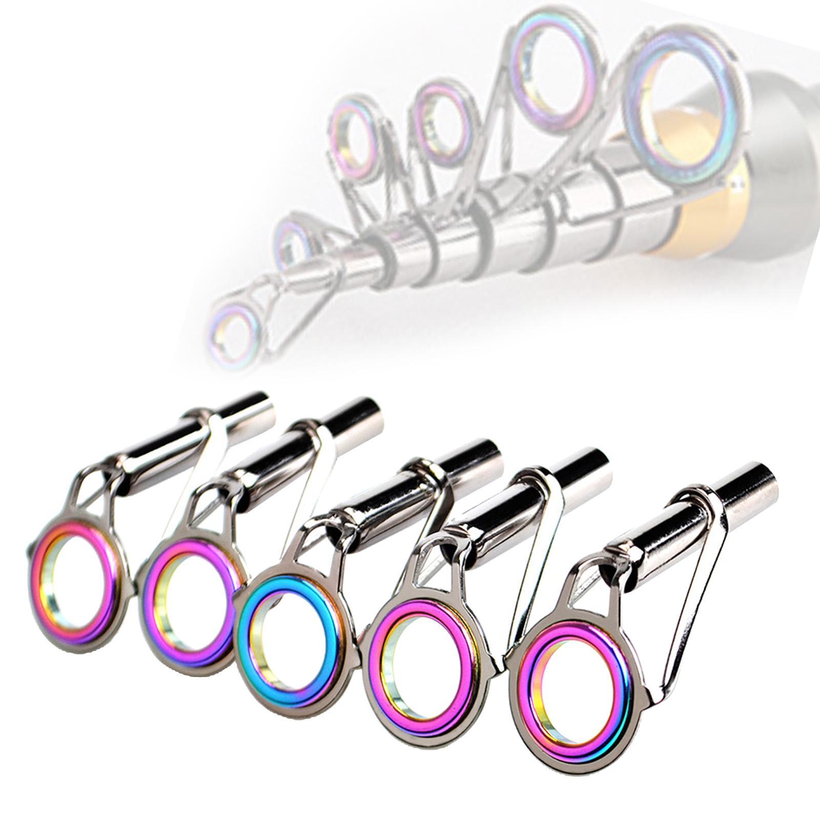 Stainless steel tips grip casting eye eyes 6 Size Multicolor