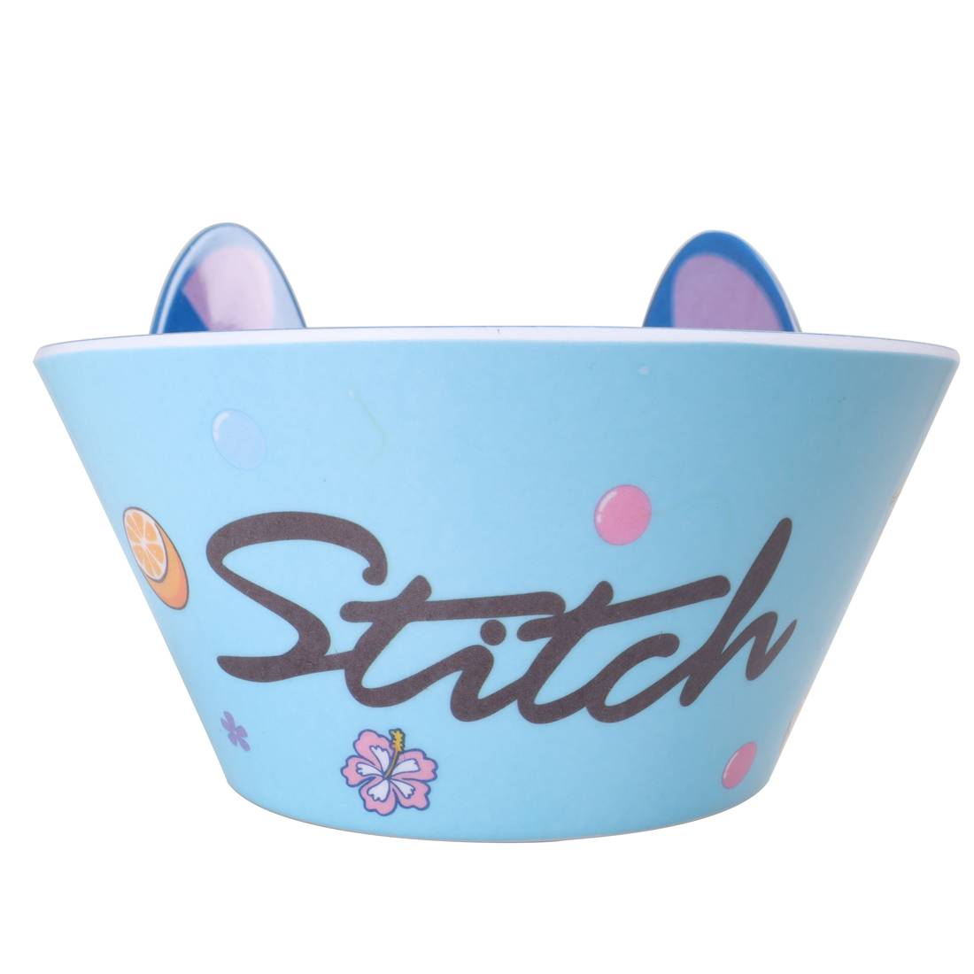 Chén tô ăn dặm melamine Disney hình Stitch 3D cho bé trai