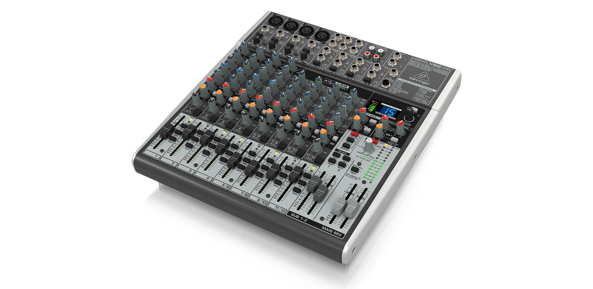 X1622USB Analog Mixer Behringer| Mixer cơ Behringer X1622USB- HÀNG CHÍNH HÃNG