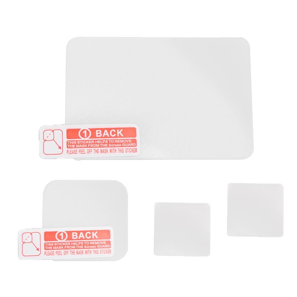 Tempered Glass Film Lens+Screen Protector Cover for 8 Black