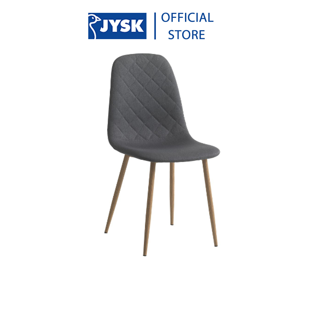 Ghế bàn ăn | JYSK Jonstrup | kim loại/vải polyester | nhiều màu | R44xS53xC87cm