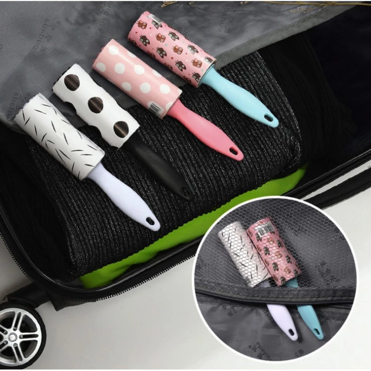 Combo 2 CÂY LĂN BỤI QUẦN ÁO đa năng