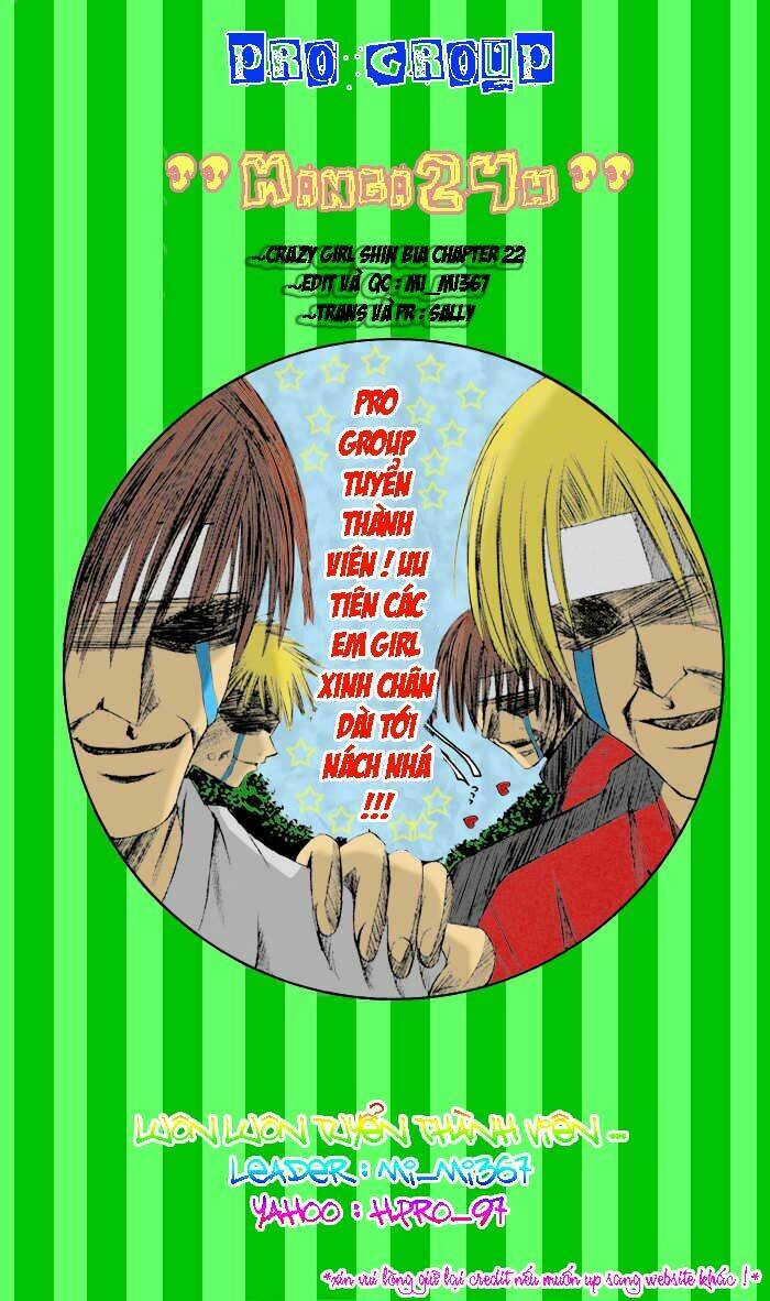 crazy girl shin bia - nữ hoàng rắc rối chapter 22 1