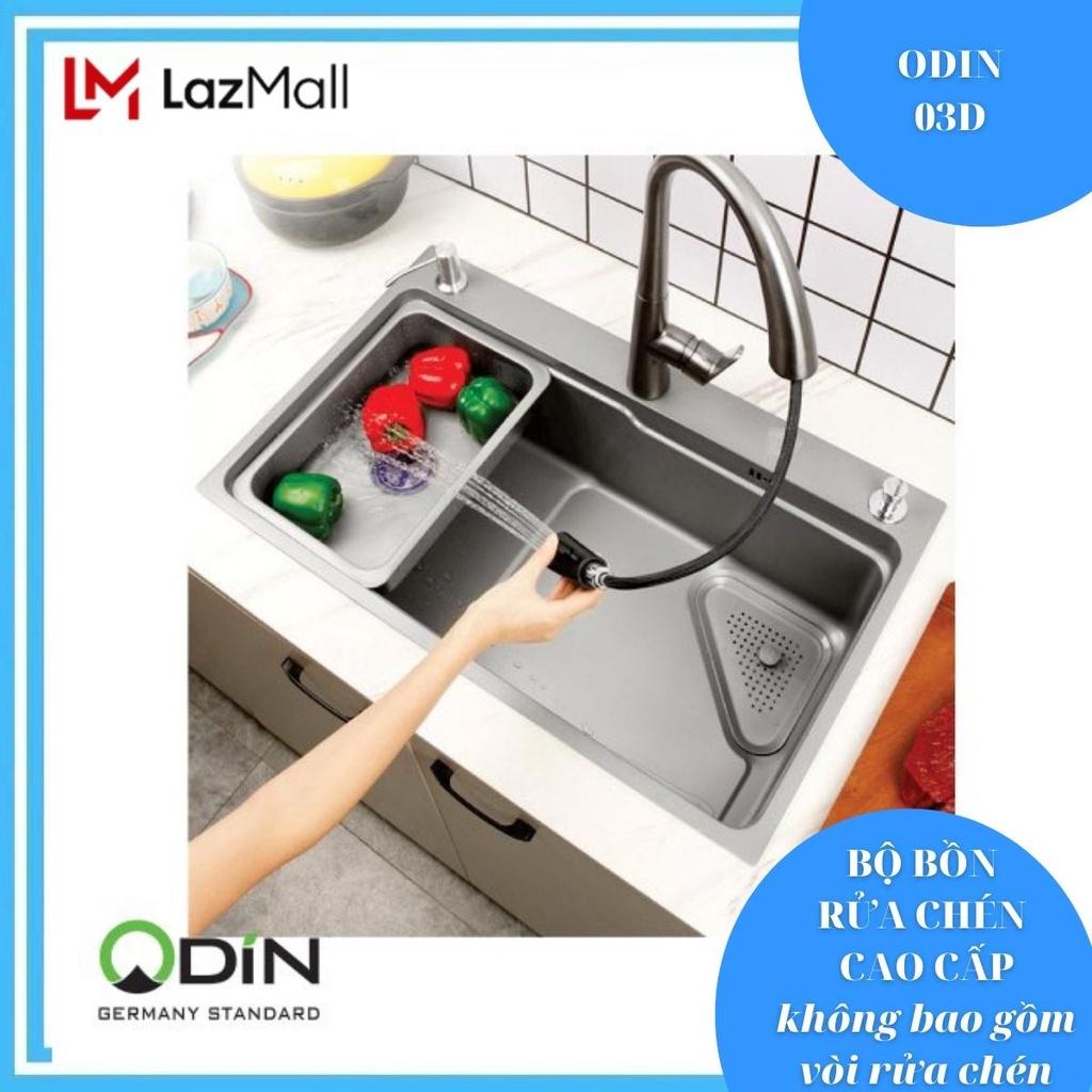 Chậu rửa chén INOX cao cấp ODIN 02D