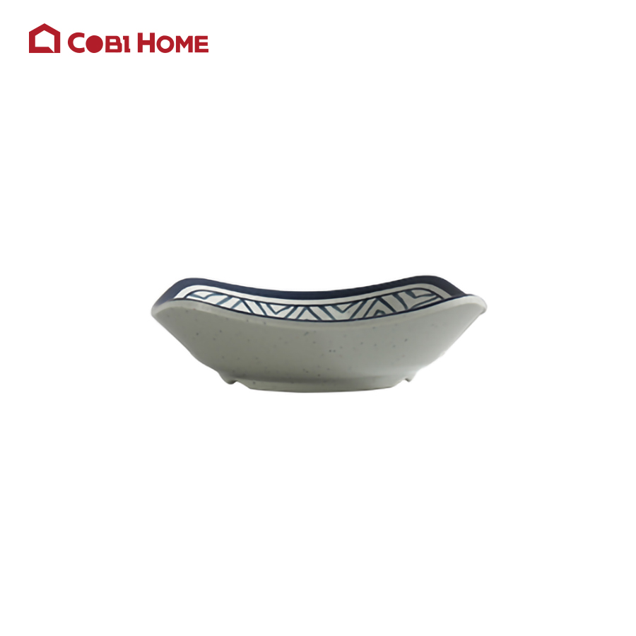 chén chấm vuông bằng melamine cao cấp ( 2 loại)