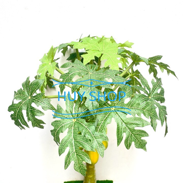 Chậu cây Trái ĐU ĐỦ  nhân tạo trang trí nhà cửa