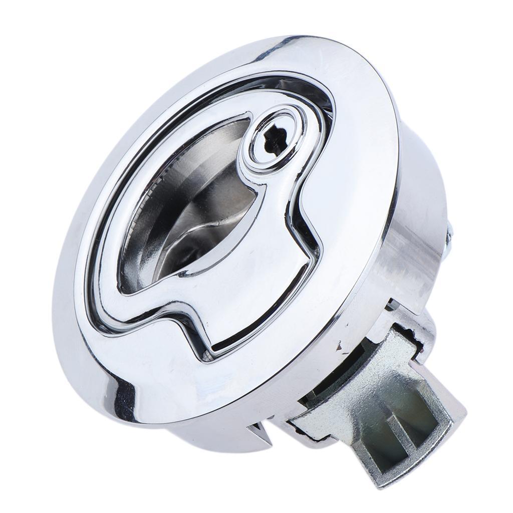 4x Marine Boat Stainless Steel 2" Flush Pull Locker Hatch Latch Lift Handle