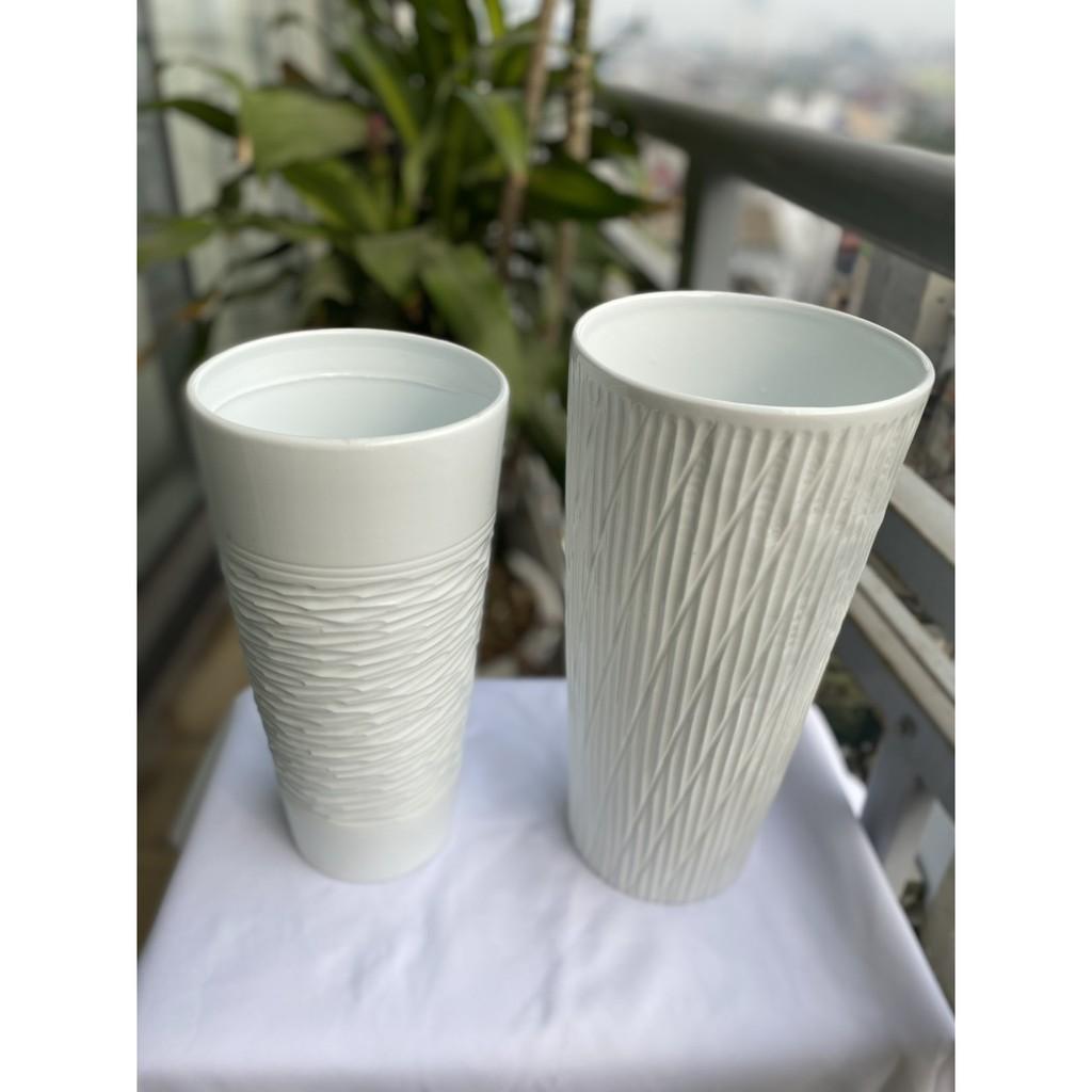 BÌNH HOA BÁT TRÀNG DÁNG CỐC TRANG TRÍ NHÀ