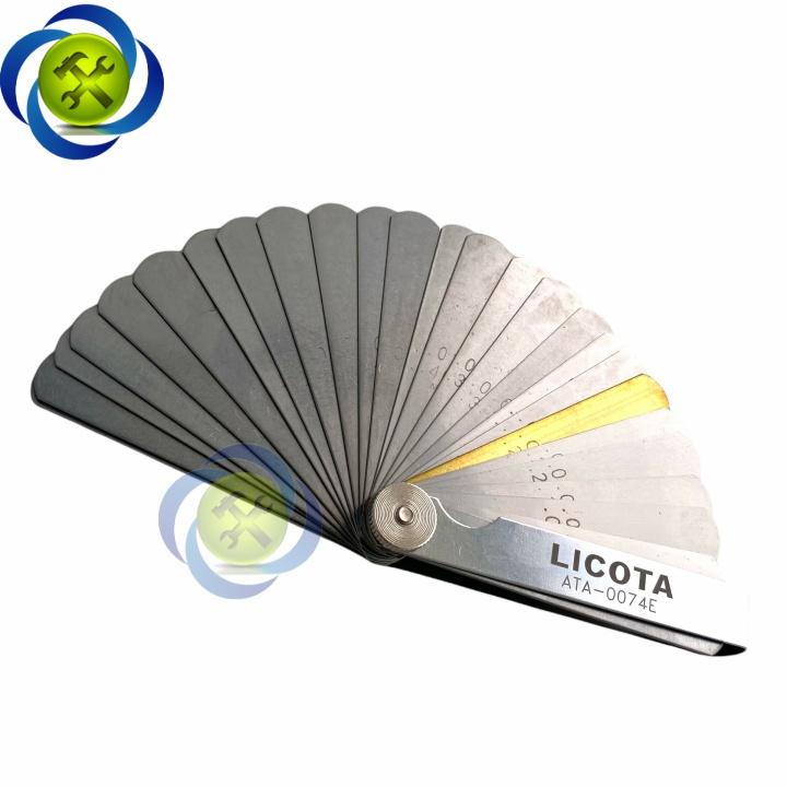 Thước lá đo khe Licota ATA-0074E hệ inch loại 32 lá