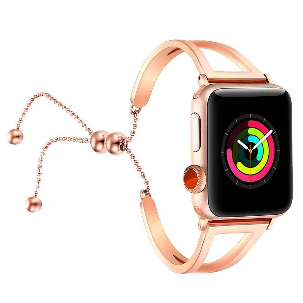 Stainless Steel Wristband Bangle Cuff For iWatch Series 1/2/3 42mm