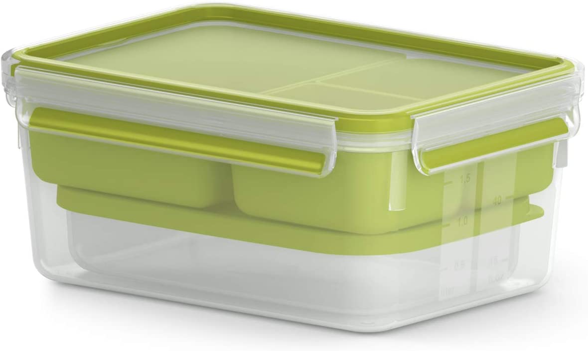 Hộp Đựng Thực Phẩm Emsa XL 2,2L N1071600 Made in Germany Hàng Chính Hãng