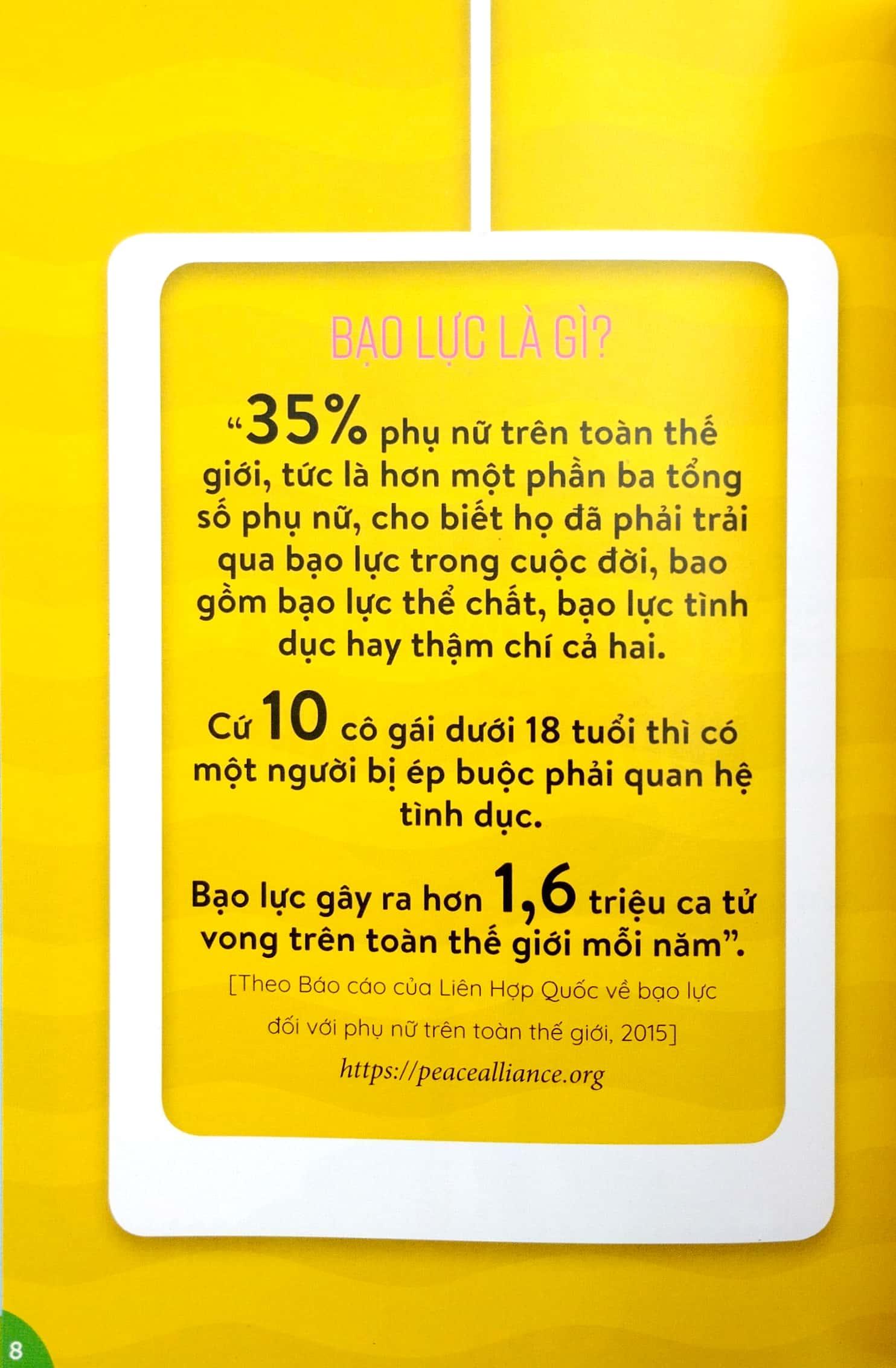 Cẩm Nang Bạn Gái - Thủ Lĩnh Của Sự Thay Đổi - Tớ Tự Tin Để Không Bị Bạo Lực