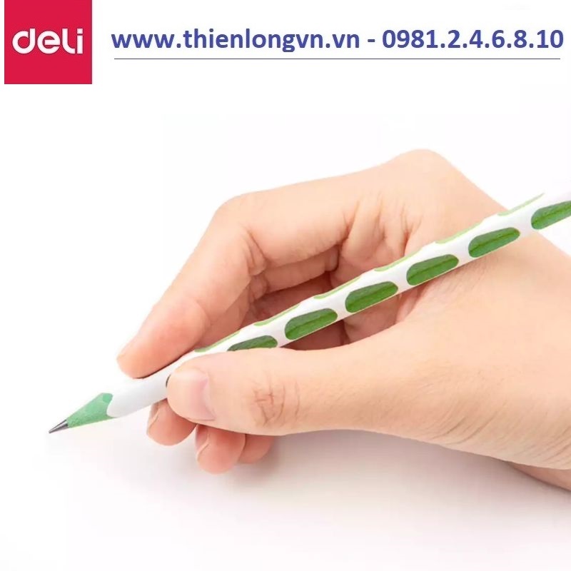 Hộp 12 cây bút chì định vị nhiều màu Deli 58198