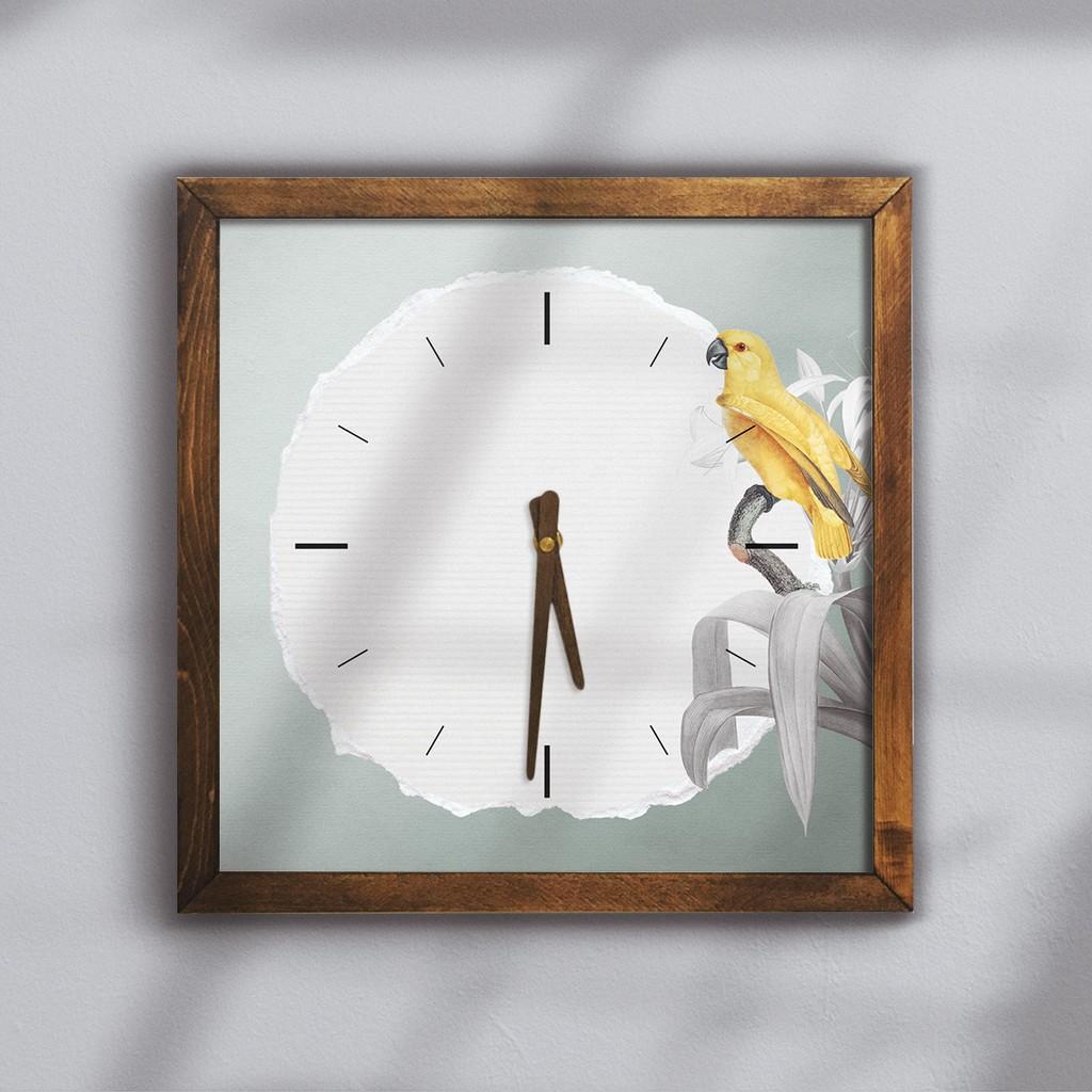 Đồng hồ treo tường gỗ Artclock C73