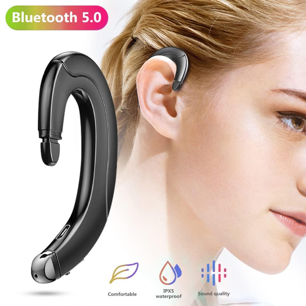 Tai nghe Bluetooth Móc dẫn truyền qua xương Móc tai không đau có micrô