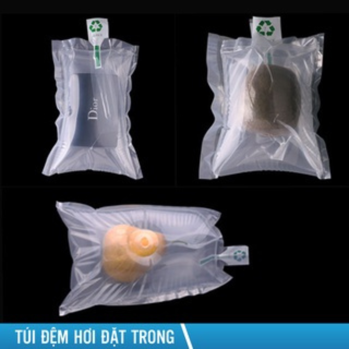 Đệm hơi đặt trong combo  10x15 túi đệm khí chống sốc bong bóng khí đệm hơi, túi hơi đệm khí, đệm hơi chèn hàng-MHPACK