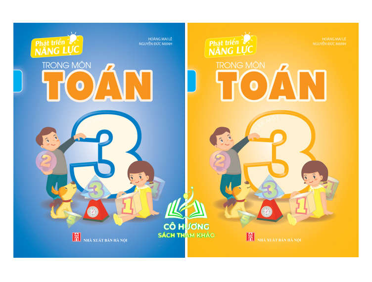 Sách - Combo Phát triển năng lực trong môn Toán lớp 3 - tập 1 + 2