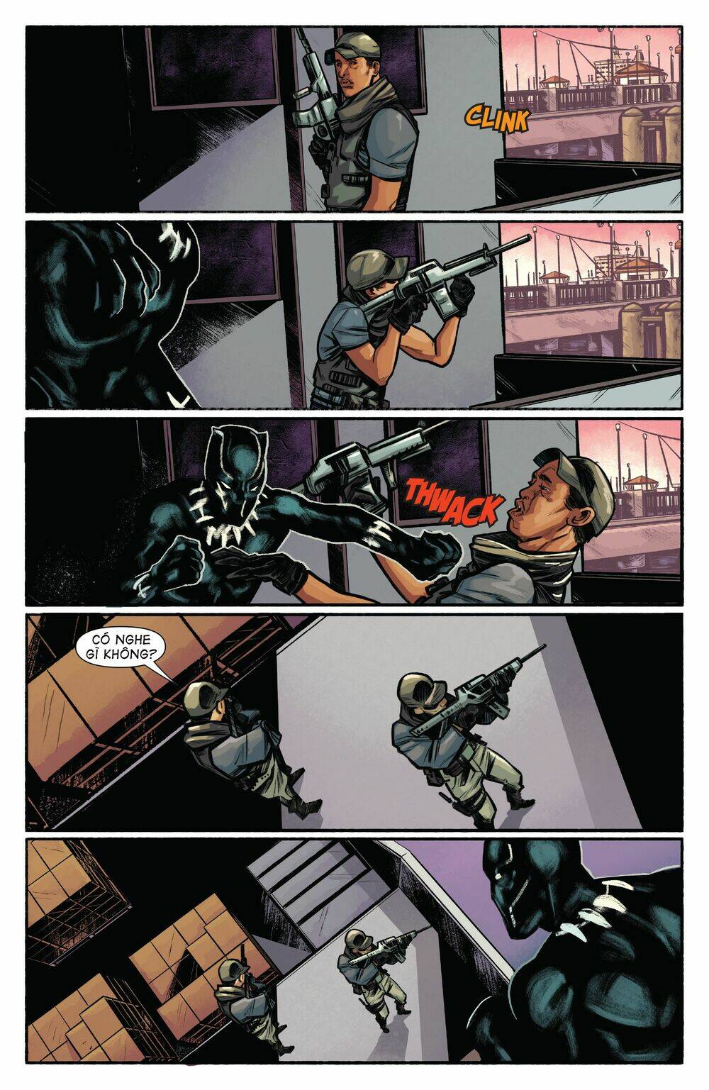 marvel's black panther prelude - hoàng đế báo đen tiền dẫn chapter 2 14