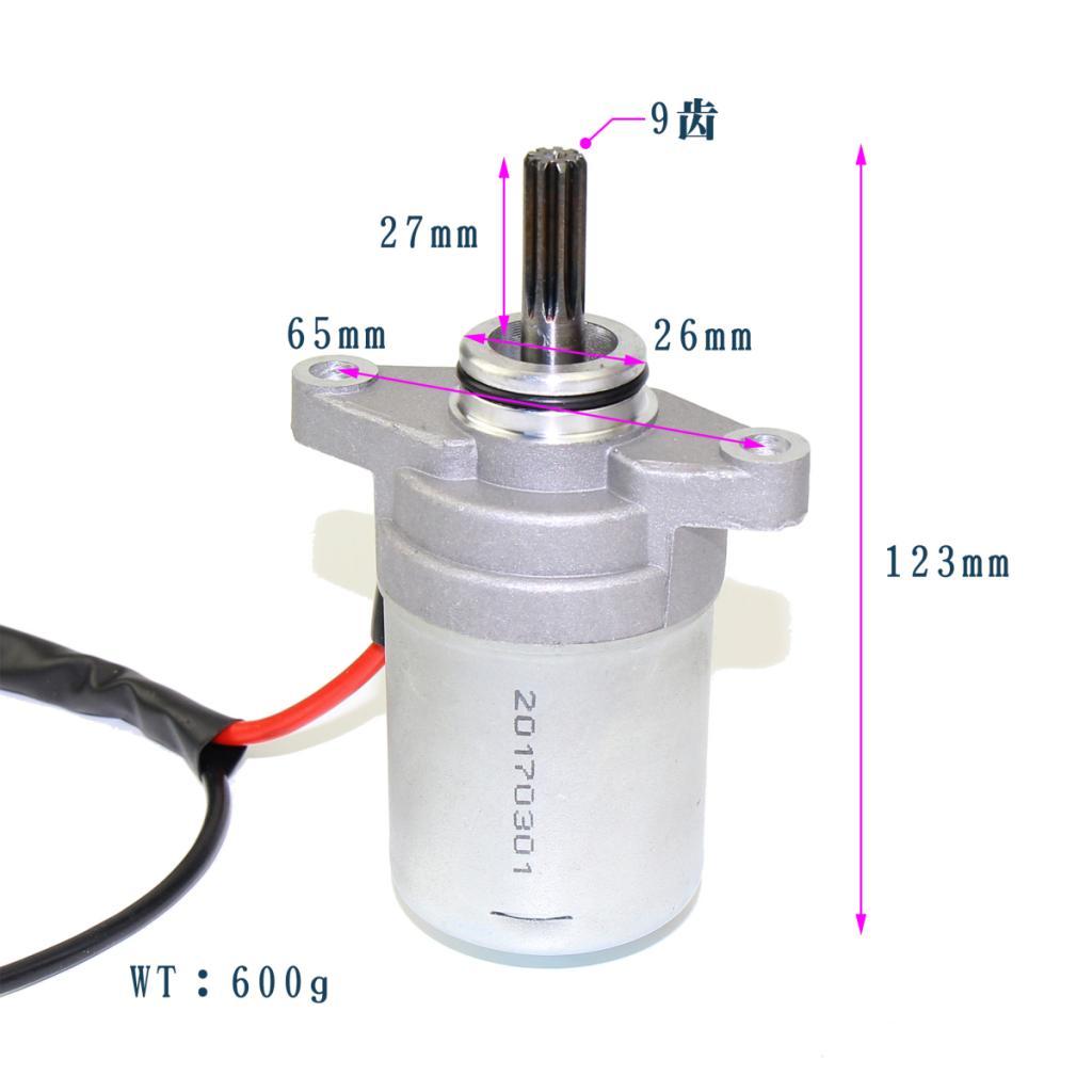 Start motor 9T STARTER for Yamaha BWS100 BWS YW100 BWIZ BEWIZ WIZ 100cc 3VR