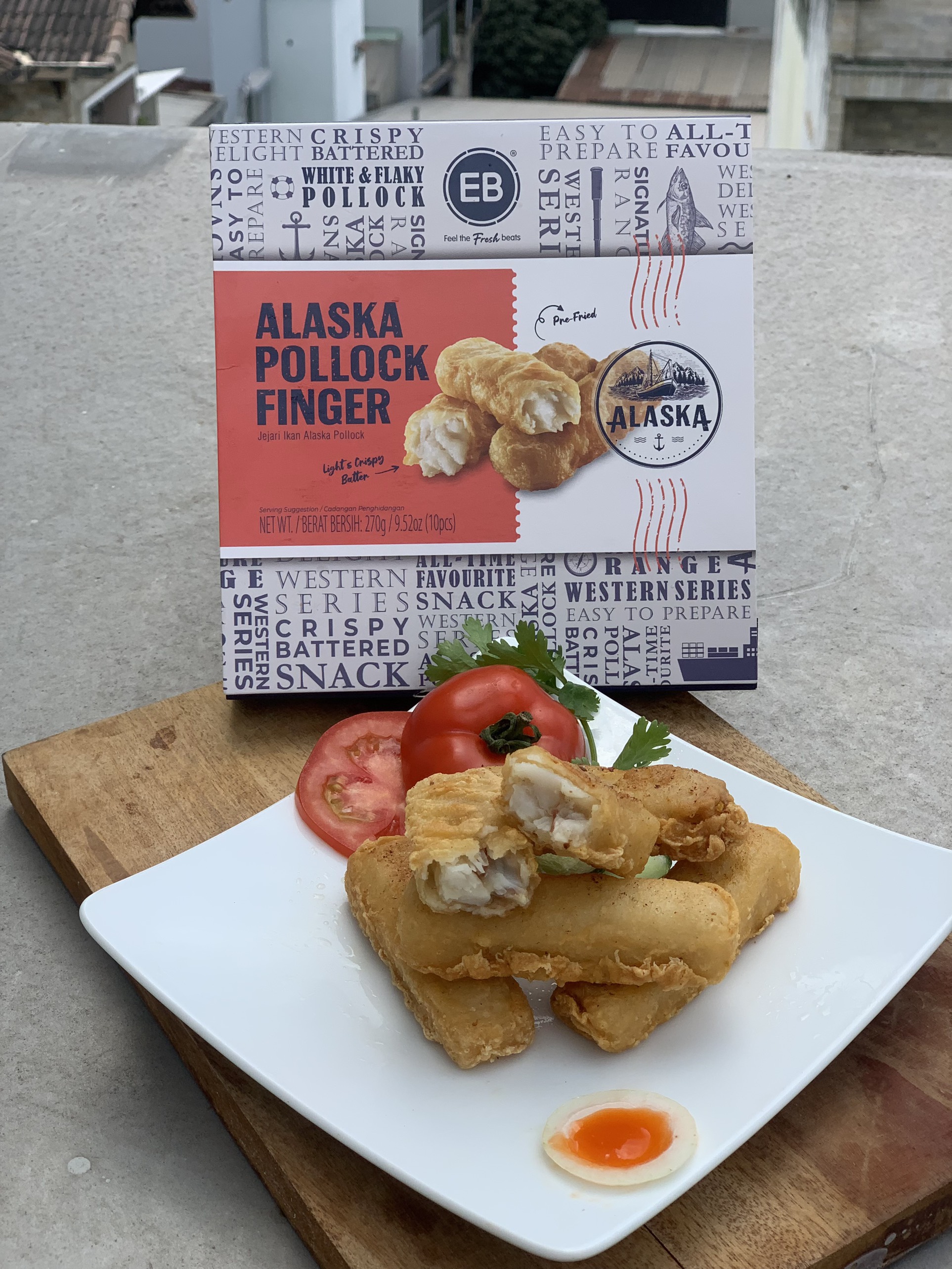 THANH CÁ MINH THÁI ALASKA TẨM BỘT EB MALAYSIA 270GR