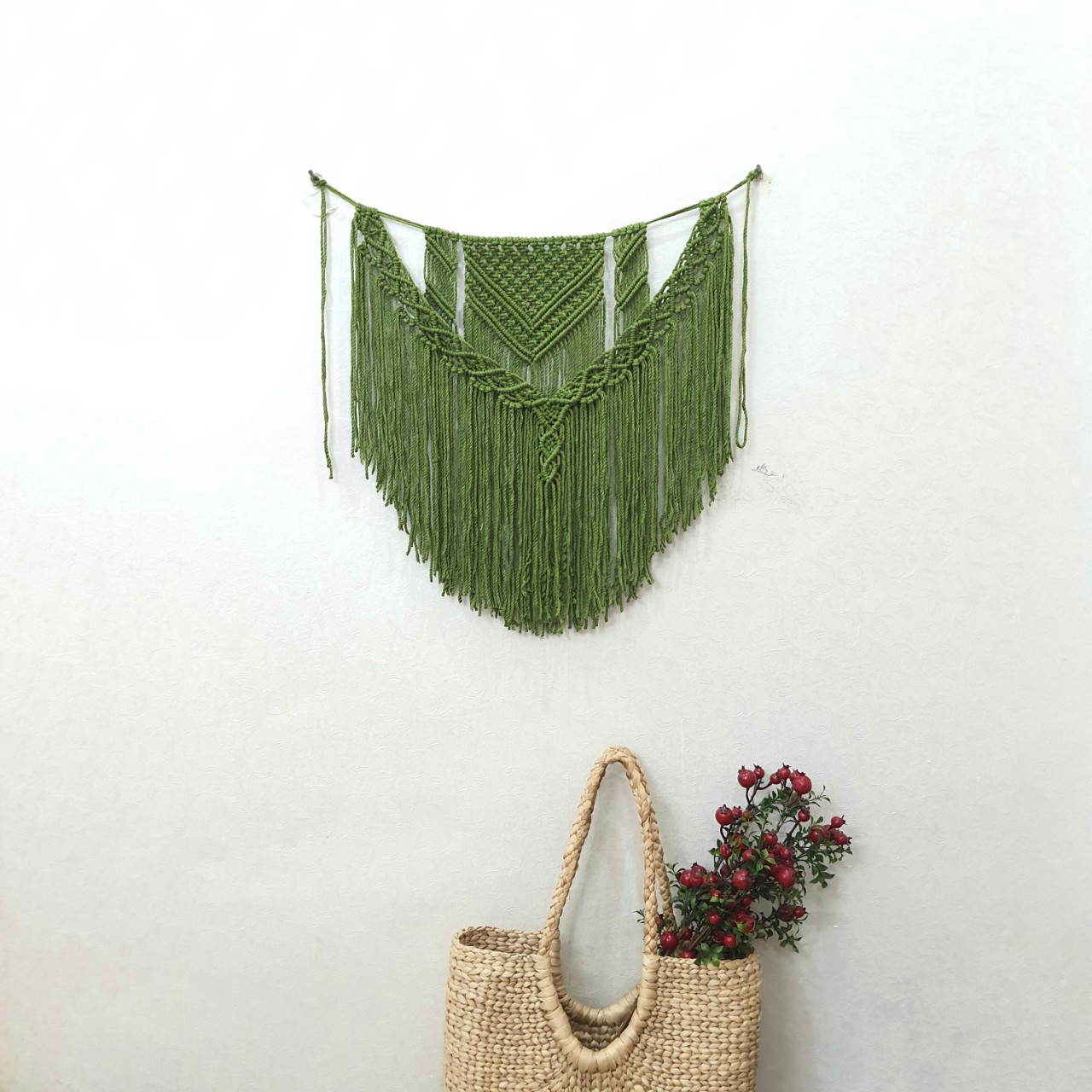 Mành Treo, Rèm Treo Tường Macrame Trang Trí Decor