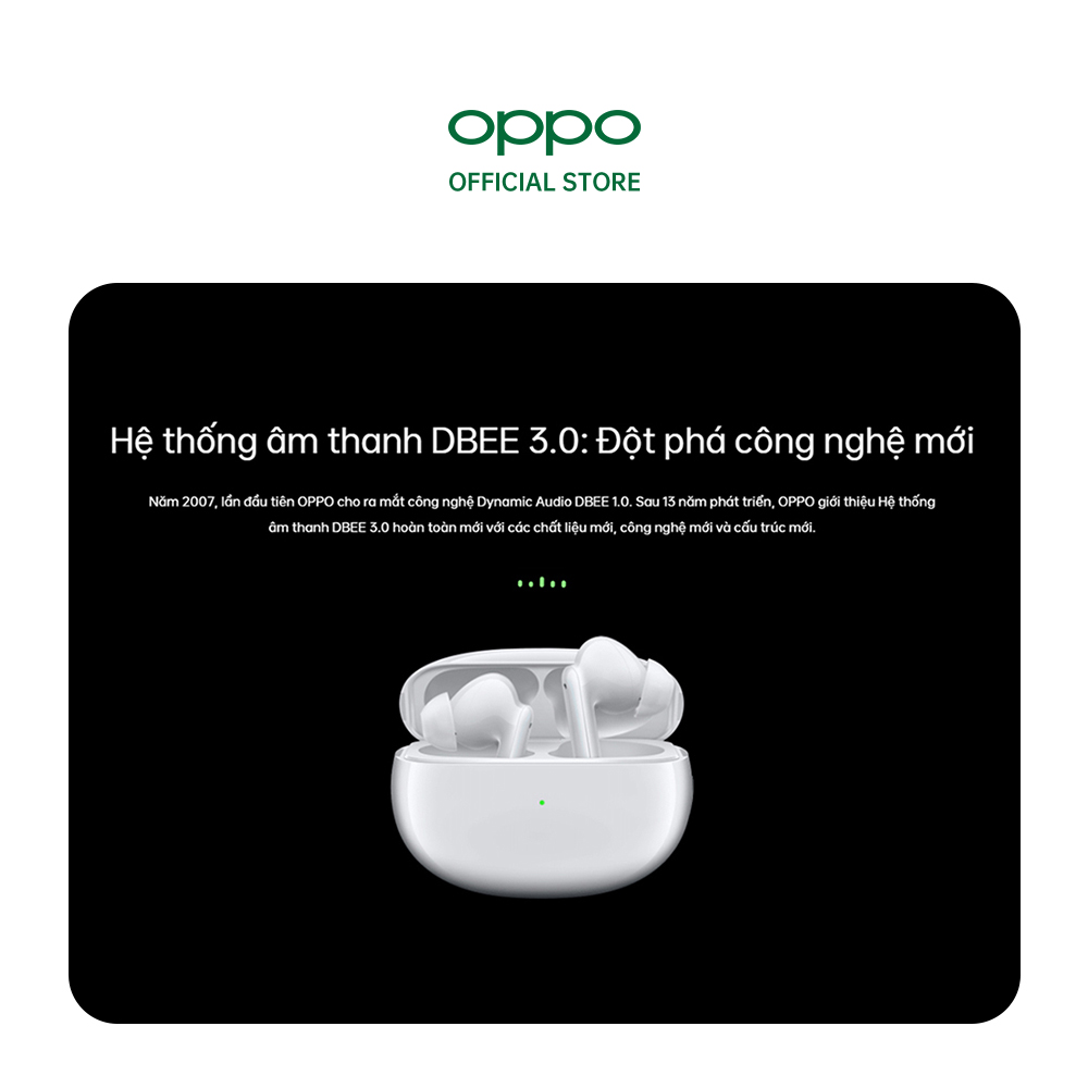 Tai Nghe Không Dây True Wireless OPPO Enco X | Hàng Chính Hãng - Màu Trắng