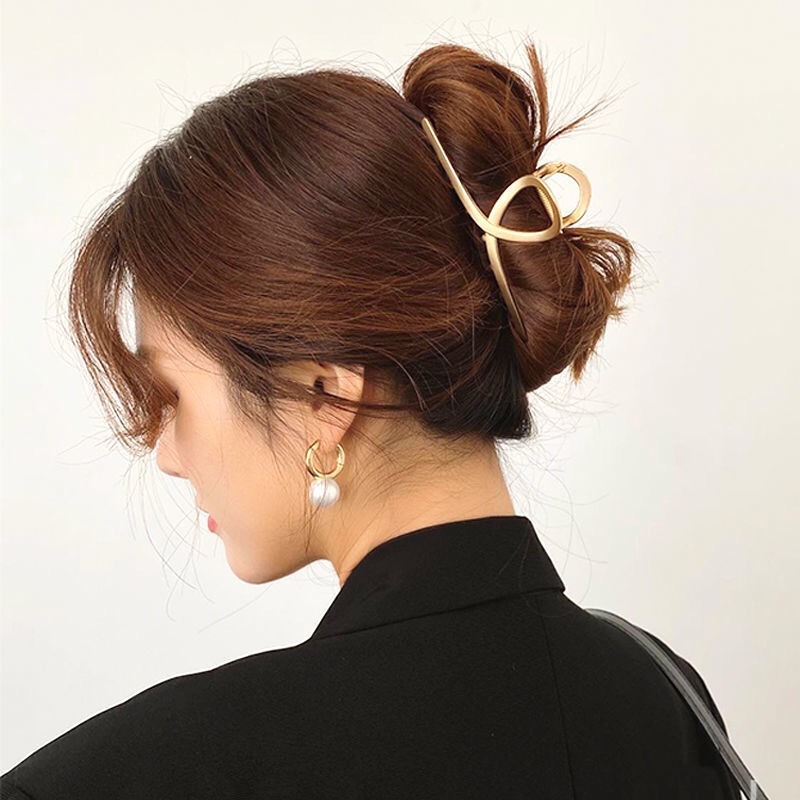 Kẹp Tóc Hàn Quốc, Kẹp Gấp Búi Tóc Kim Loại Thời Trang Sang Trọng Cho Nữ - Culi accessories