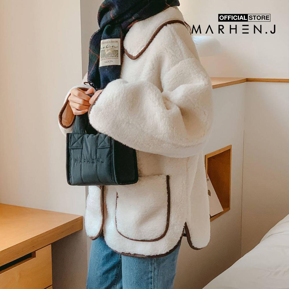 Marhen.J - Túi xách nữ phom chữ nhật Nuvo MJ22DNUVONY-BK