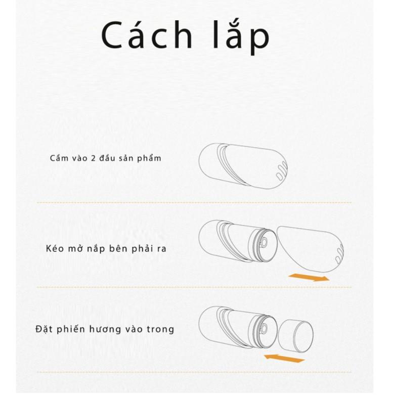 Huân hương biến hình dùng trên ô tô