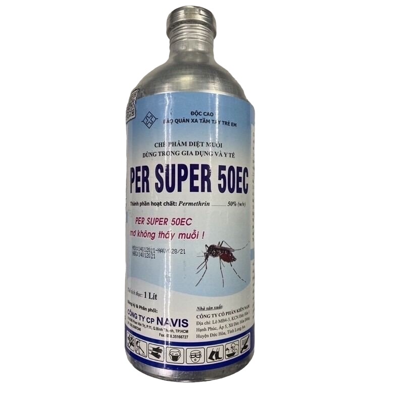 PER SUPER Thuốc Diệt Côn Trùng Sâu Bọ, Ruồi Muỗi Kiến Gían Chai 1000ml, Xuất Xứ Ấn Độ