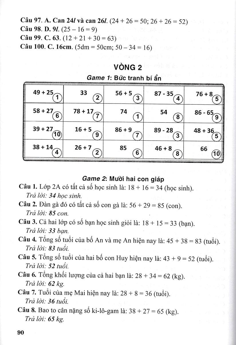 Hướng Dẫn Giải VIOLYMPIC Toán 2 (Biên Soạn Theo Chương Trình GDPT Mới) - HA