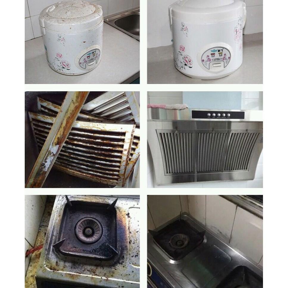 Chai Xịt Tẩy Rửa Vệ Sinh Nhà Bếp, Nhà Tắm Tẩy Cặn Canxi 500ml Siêu Sạch An Toàn KITCHEN CLEANER DVN