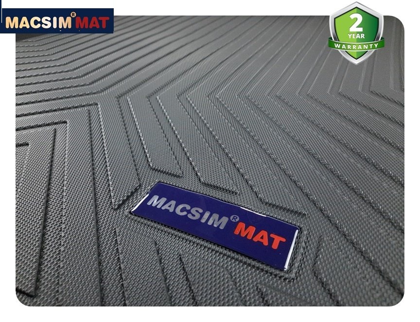 Thảm lót cốp xe ô tô Audi A5 2019-đến nay nhãn hiệu Macsim chất liệu TPV cao cấp màu đen(327)