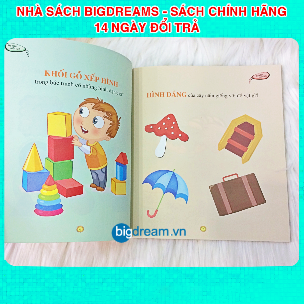 Mẹ Hỏi Con Trả Lời - Khả Năng Nhận Thức - Cuốn Sách Vỡ Lòng Đầu Tiên Của Tớ Truyện kể cho bé trước giờ đi ngủ 0-3 tuổi