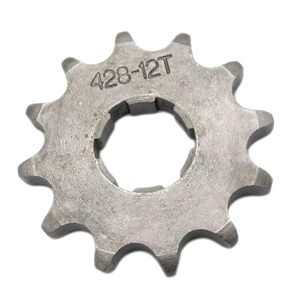 12T 20mm 428 Chain Front Sprocket Cog for Quad Dirt Bike